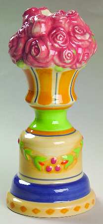 Villa Della Luna 8" Tall Sculpted Candlestick