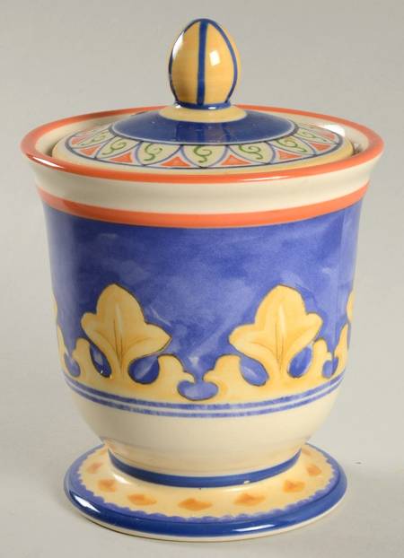 Villa Della Luna 4" Canister & Lid