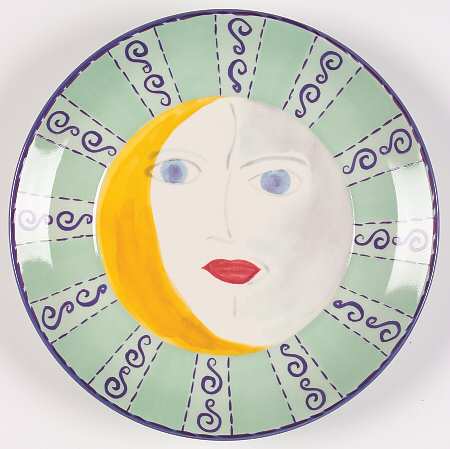Villa Della Luna Salad Plate