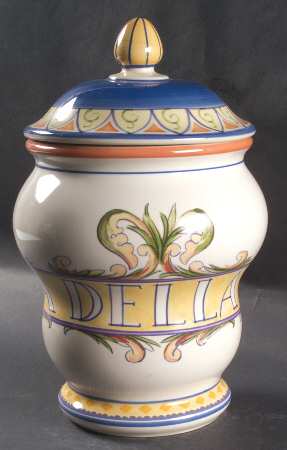 Villa Della Luna Large Storage Jar & Lid