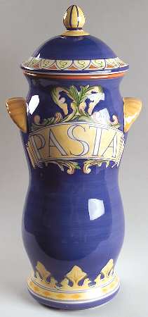 Villa Della Luna Pasta Jar & Lid by Pfaltzgraff
