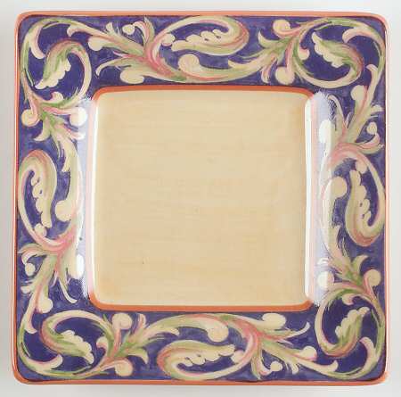 Villa Della Luna Finger Food Plate by Pfaltzgraff