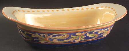 Villa Della Luna Scoop Serving Bowl by Pfaltzgraff