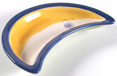 Villa Della Luna Crescent Salad Plate