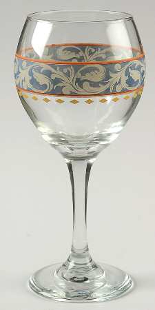 Villa Della Luna 11 Oz Glassware Goblet by Pfaltzgraff