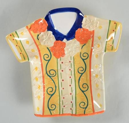 Villa Della Luna Hawaiian Shirt Plate