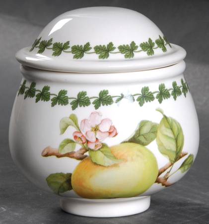 Apple Harvest Sugar Bowl & Lid