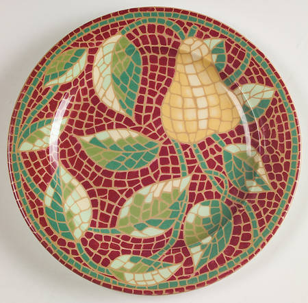 Mosaic Fruit Salad Plate
