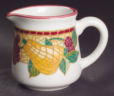 Mosaic Fruit Creamer