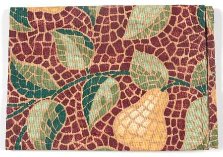 Mosaic Fruit 20" Cloth Napkin