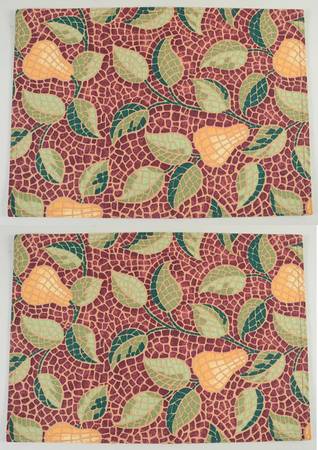 Mosaic Fruit Cloth Placemat