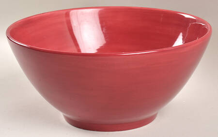 Sausalito Merlot (Red) 9" Round Vegetable Bowl