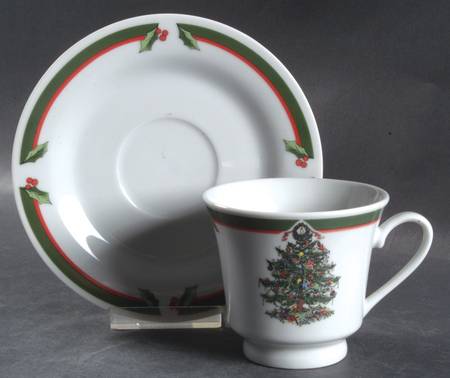 PCM8 Footed Cup & Saucer Set