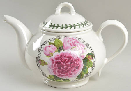 Botanic Roses Teapot & Lid by Portmeirion