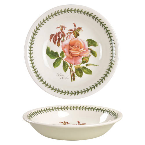 Botanic Roses 8" Individual Pasta Bowl