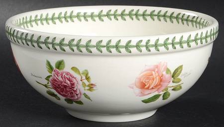 Botanic Roses 7" Salad Serving Bowl