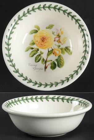 Botanic Roses Bowl-Fruit/Dessert (Sauce)