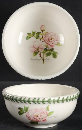 Botanic Roses Individual Salad/Dessert/Fruit Bowl