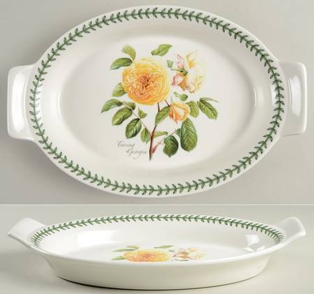 Botanic Roses 11" Augratin