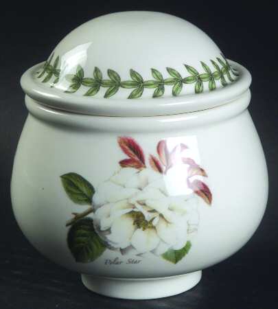 Botanic Roses Romantic Sugar Bowl & Lid