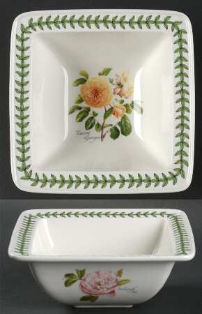 Botanic Roses Square Cereal Bowl