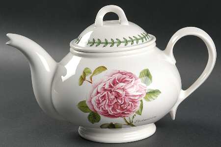 Botanic Roses Romantic Teapot & Lid