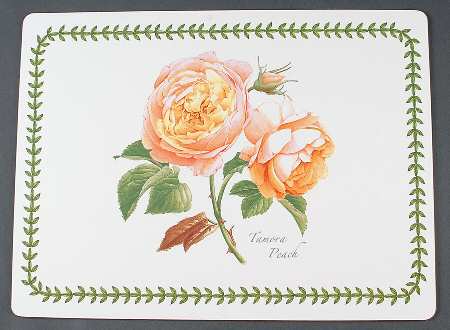 Botanic Roses Corkboard Placemat
