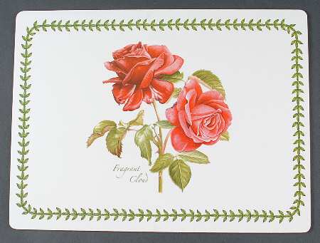 Botanic Roses Corkboard Placemat