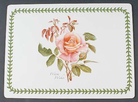 Botanic Roses Corkboard Placemat