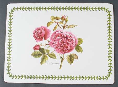 Botanic Roses Corkboard Placemat