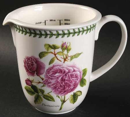 Botanic Roses 30 Oz Measuring Jug