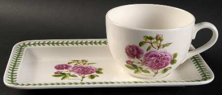 Botanic Roses Soup Mug & Sandwich Set