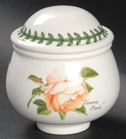 Botanic Roses Romantic Sugar Bowl & Lid