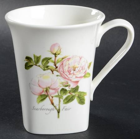 Botanic Roses Square/Round Mug by Portmeirion