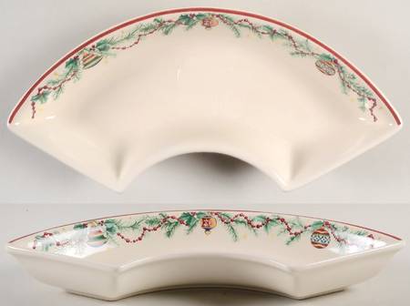 Holiday Garland Lazy Susan-Side Dish