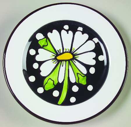 Daisy Salad Plate