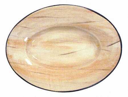 Natural Elements (Stone Or Wood) 21" Oval Serving Platter