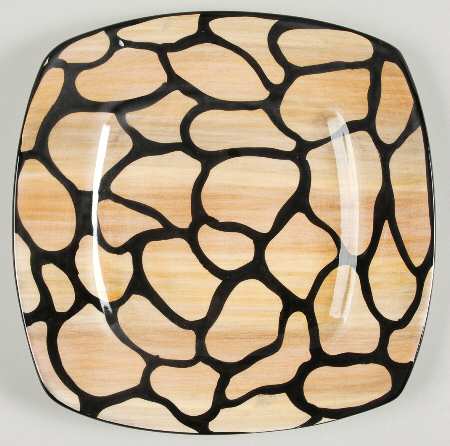 Natural Elements (Stone Or Wood) Salad Plate
