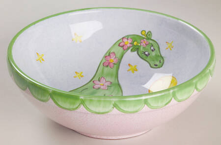 Cosmic Giraffe Child's Bowl