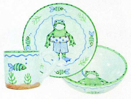 Snorkel Frog by Presenttense