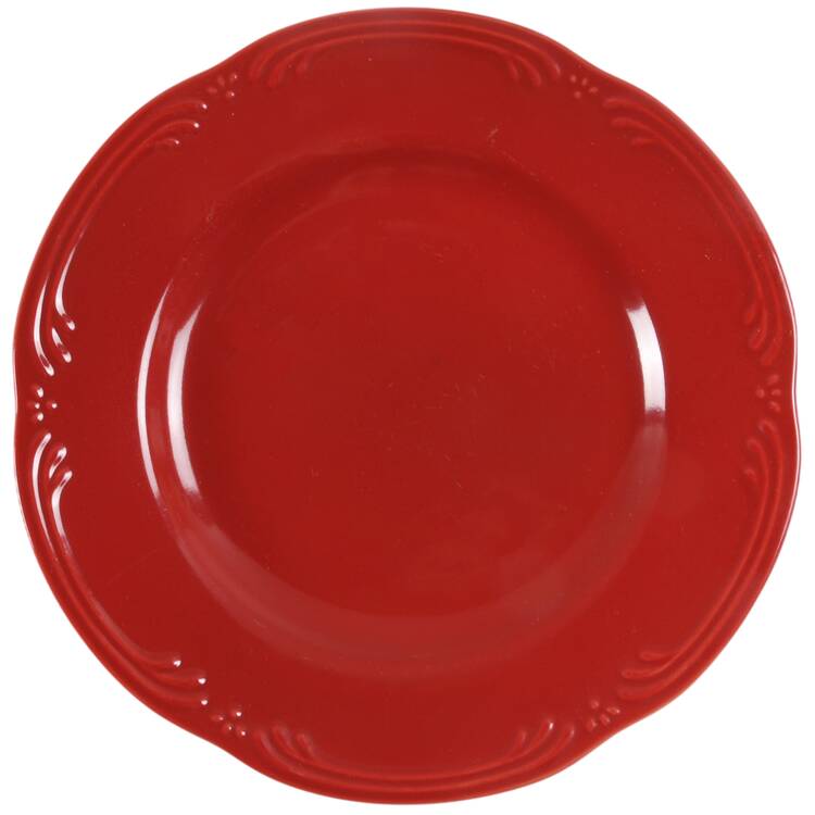 Winterberry Ruby (Red) Salad Plate