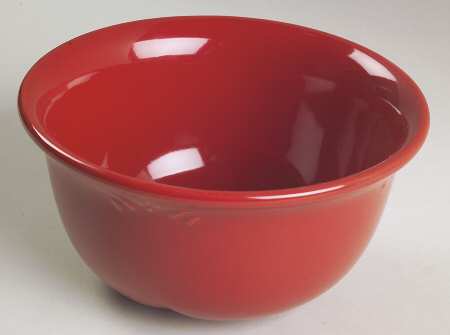 Winterberry Ruby (Red) Deep Soup/Cereal Bowl