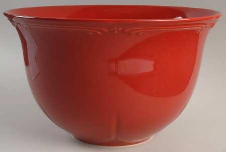 Winterberry Ruby (Red) Round Great Bowl