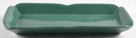 Winterberry Emerald (Green) Rectangular Tray 11"