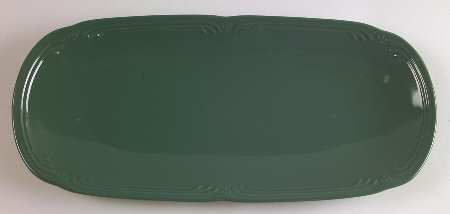Winterberry Emerald (Green) 16" Rectangular Serving Platter
