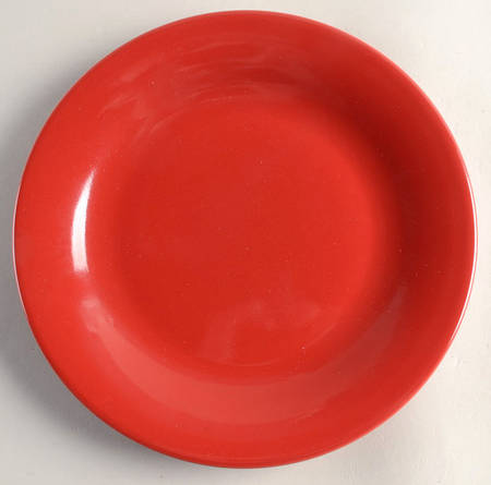 Red Hot Salad Plate