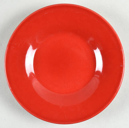 Red Hot Bread & Butter/Dessert Plate