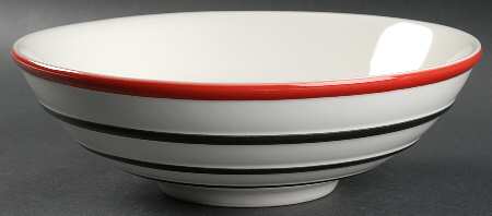 Empire Red 9" Round Vegetable Bowl