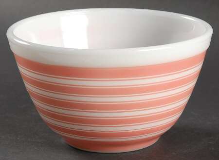 Rainbow Stripes Pink 5" Mixing Bowl