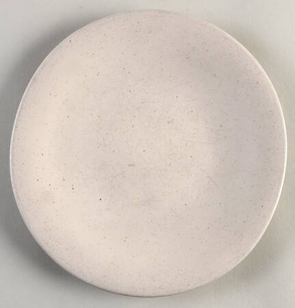 Ellipse Cream Salad Plate